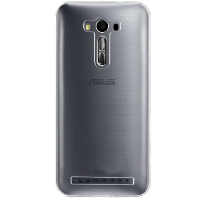 Asus Zenfone 2 Laser 5.0 (ZE500KL, ZE500KG) plastikinis skaidrus (permatomas) dėklas - nugarėlė / Priedai.lt