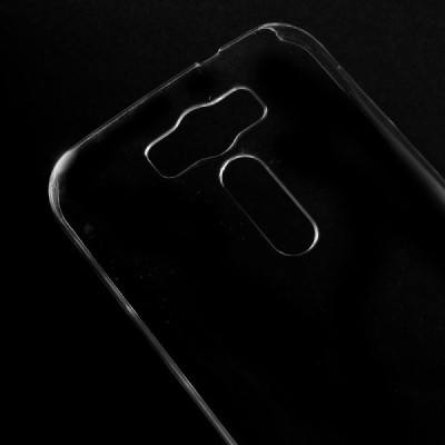 Asus Zenfone 2 Laser 5.0 (ZE500KL, ZE500KG) plastikinis skaidrus (permatomas) dėklas - nugarėlė / Priedai.lt