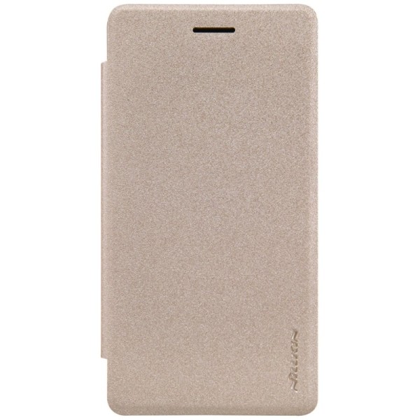 „Nillkin“ Sparkle atverčiamas dėklas - auksinis (Zero)