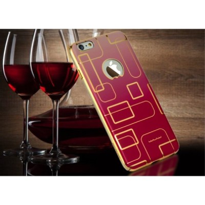 Apple iPhone 6S elegants „JLW“ Color Palette rozs (apmales zeltā krāsā) plastmasas apvalks / Vacins.lv