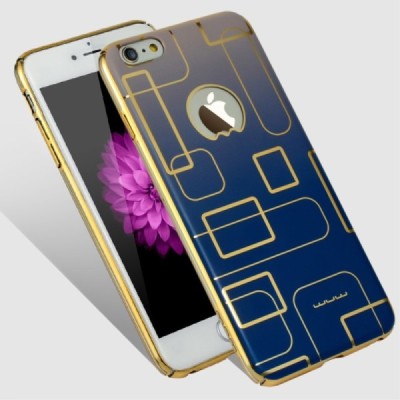 Apple iPhone 6S elegants „JLW“ Color Palette debesu (apmales zeltā krāsā) plastmasas apvalks / Vacins.lv