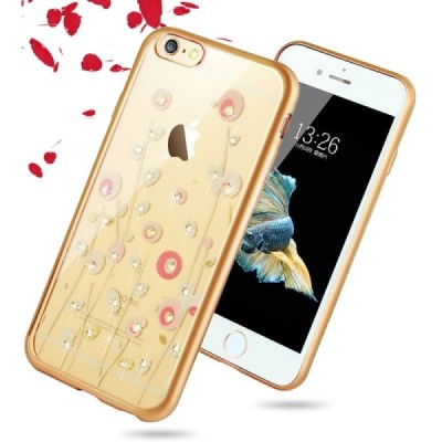 Apple iPhone 6s elegants „JLW“ Starry Sky silikona TPU (apmales zeltā krāsā) dzidrs apvalks / Vacins.lv
