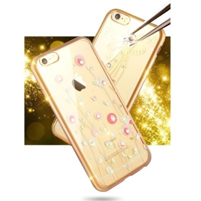 Apple iPhone 6s elegants „JLW“ Starry Sky silikona TPU (apmales zeltā krāsā) dzidrs apvalks / Vacins.lv