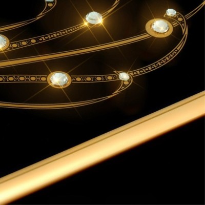 Apple iPhone 6s elegants „JLW“ Butterfly silikona TPU (apmales zeltā krāsā) dzidrs apvalks / Vacins.lv