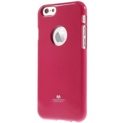 Apple iPhone 6 (6s) tamsiai rožinis (koralinis) Mercury kieto silikono (TPU) dėklas / Priedai.lt