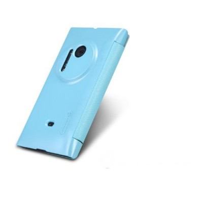 Nokia Lumia 1020 „Nillkin“ Fresh atvēramais zils futrālis / Vacins.lv