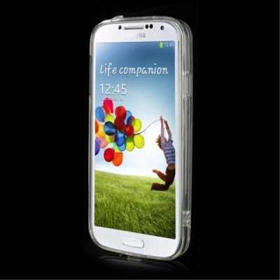 Samsung Galaxy S4 (i9500) cieta silikona (TPU) dzidrs (caurspīdīgs) apvalks / Vacins.lv