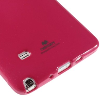 Samsung Galaxy Note 4 N910 Mercury tamsiai rožinis (koralinis) kieto silikono tpu dėklas - nugarėlė / Priedai.lt