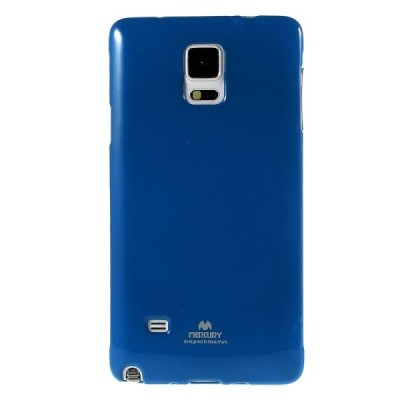 Samsung Galaxy Note 4 (N910) Mercury zils cieta silikona (TPU) apvalks / vacins.lv