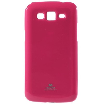 Samsung Galaxy Alpha G850 Mercury tamsiai rožinis (korlainis) kieto silikono tpu dėklas - nugarėlė / Priedai.lt