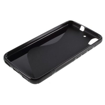 Huawei Y6 cieta silikona (TPU) melns apvalks / vacins.lv