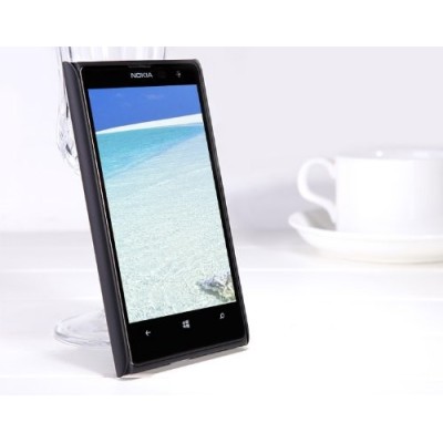 „Nillkin“ Frosted Shield juodas Nokia Lumia 1020 dėklas (dėkliukas) / Priedai.lt