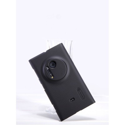 „Nillkin“ Frosted Shield juodas Nokia Lumia 1020 dėklas (dėkliukas) / Priedai.lt