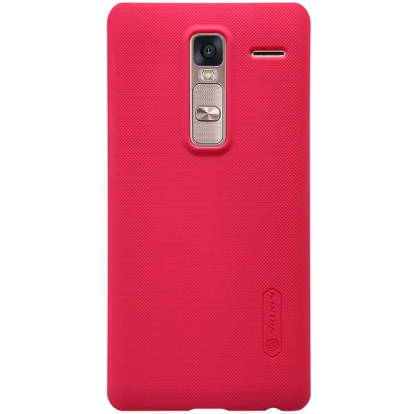 „Nillkin“ Frosted Shield apvalks - sarkans + ekrāna aizsargplēve (Zero)