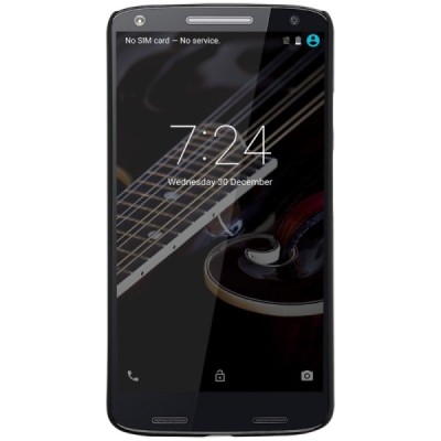 „Nillkin“ Frosted Shield apvalks - melns + ekrāna aizsargplēve (Moto X Force) / Vacins.lv