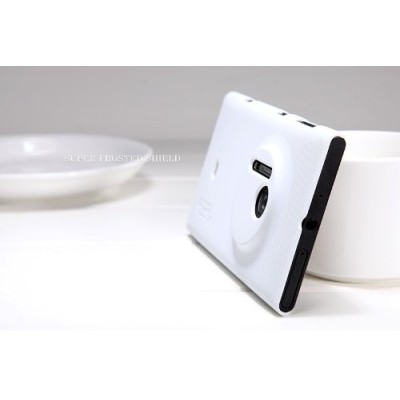 „Nillkin“ Frosted Shield baltas Nokia Lumia 1020 dėklas (dėkliukas) / Priedai.lt