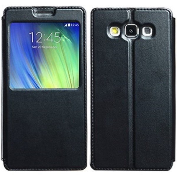 „Kalaideng“ Sun atverčiamas dėklas - juodas (Galaxy A7 2015)