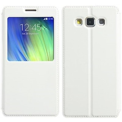 Samsung Galaxy A7 „Kalaideng“ Sun atverčiamas baltas dėklas - knygutė / Priedai.lt