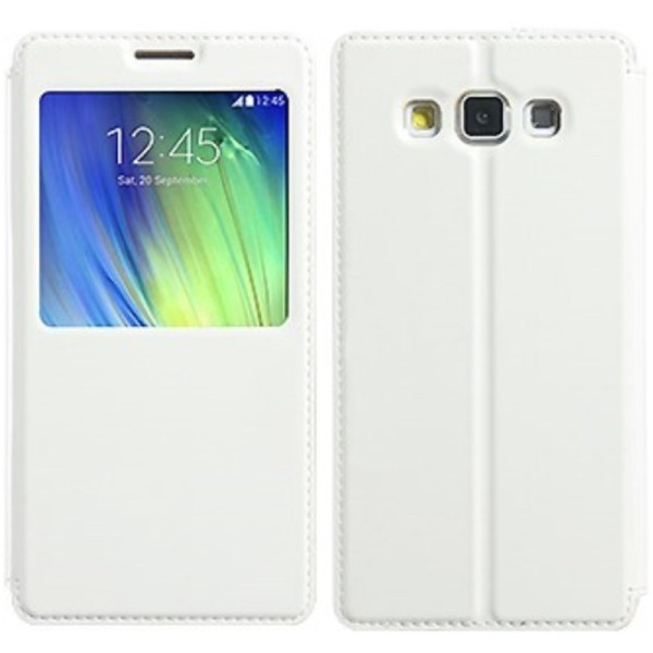 „Kalaideng“ Sun atverčiamas dėklas - baltas (Galaxy A7 2015)