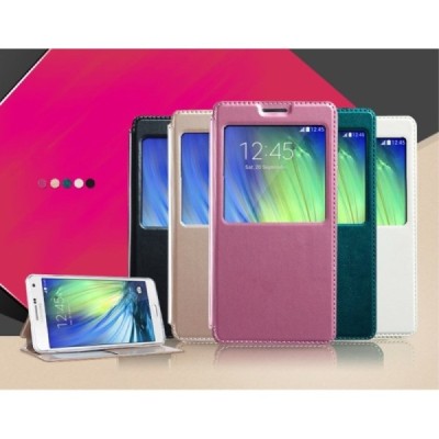 Samsung Galaxy A7 „Kalaideng“ Sun atverčiamas baltas dėklas - knygutė / Priedai.lt