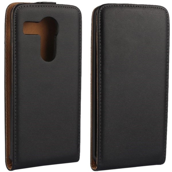 Klasikinis atverčiamas dėklas - juodas (Nexus 5X)
