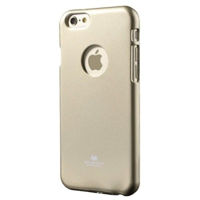 Apple iPhone 6 (6s) Mercury zelta cieta silikona (TPU) futrālis / Vacins.lv