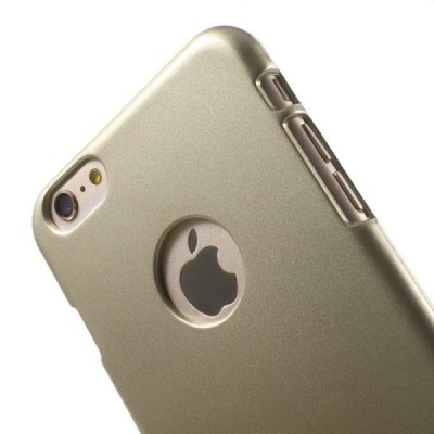 Apple iPhone 6 Plus (6s Plus) auksinis Mercury kieto silikono (TPU) dėklas / Priedai.lt