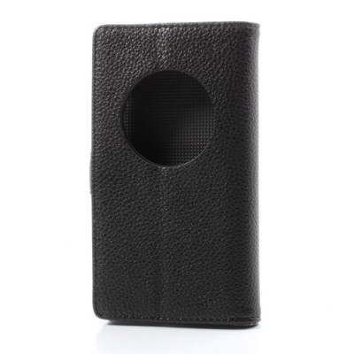 „Litchi“ juodas odinis Nokia Lumia 1020 dėklas (dėkliukas) / Priedai.lt