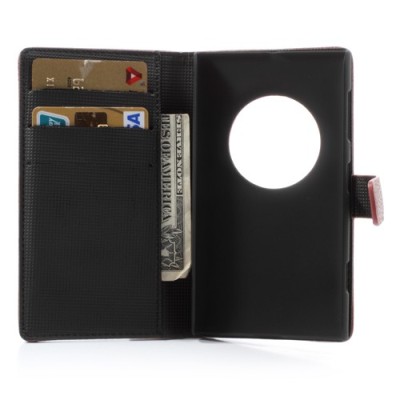 „Litchi“ rudas odinis Nokia Lumia 1020 dėklas (dėkliukas) / Priedai.lt