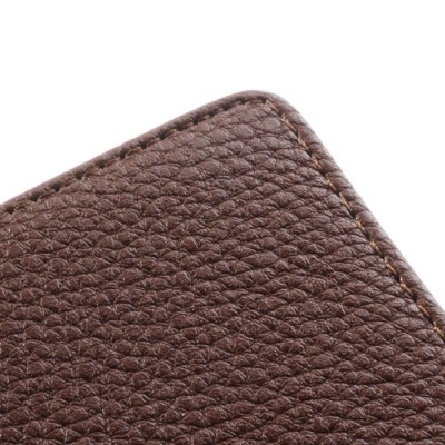 „Litchi“ rudas odinis Nokia Lumia 1020 dėklas (dėkliukas) / Priedai.lt