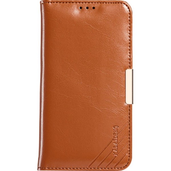 „Kalaideng“ Royale atvēramais maciņš - brūns (Galaxy S7 Edge)