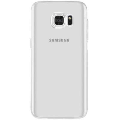 Samsung Galaxy S7 Edge (G935) dzidrs (caurspīdīgs) cieta silikona TPU pasaulē planākais apvalks / Vacins.lv