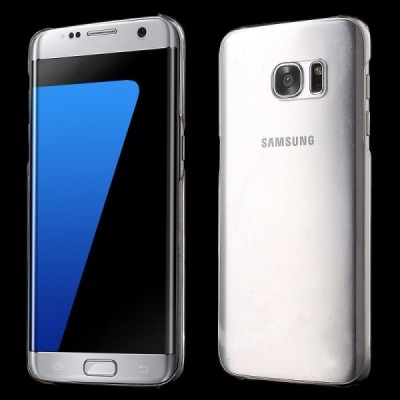 Samsung Galaxy S7 Edge (G935) plastikinis skaidrus (permatomas) dėklas - nugarėlė / Priedai.lt
