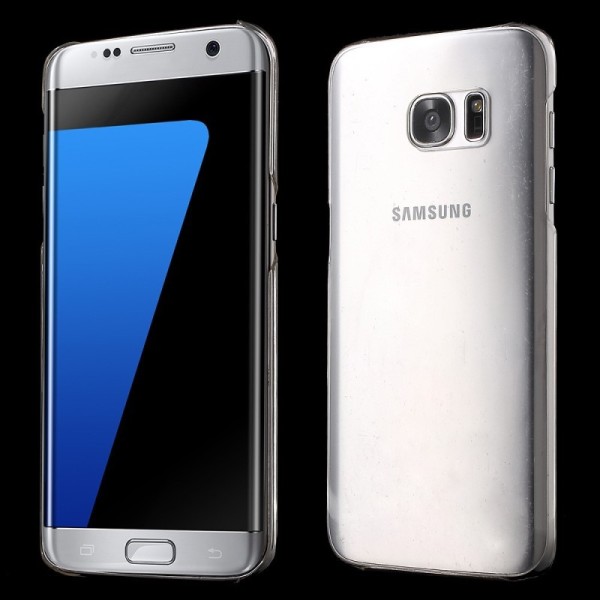 Plastikinis dėklas - skaidrus (Galaxy S7 Edge)