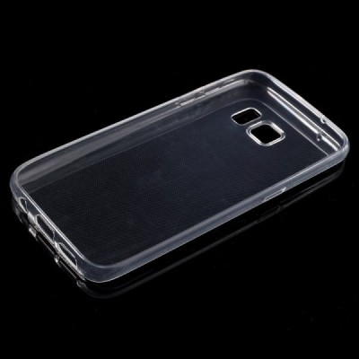 Samsung Galaxy S7 (G930) dzidrs (caurspīdīgs) cieta silikona TPU pasaulē planākais apvalks / Vacins.lv