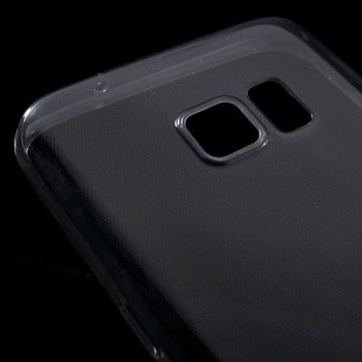 Samsung Galaxy S7 (G930) dzidrs (caurspīdīgs) cieta silikona TPU pasaulē planākais pelēks apvalks / Vacins.lv