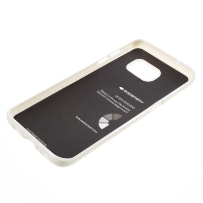 Samsung Galaxy S7 Edge (G935) Mercury balts cieta silikona (TPU) apvalks / vacins.lv