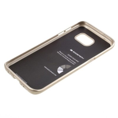 Samsung Galaxy S7 Edge (G935) Mercury zelta cieta silikona (TPU) apvalks / vacins.lv