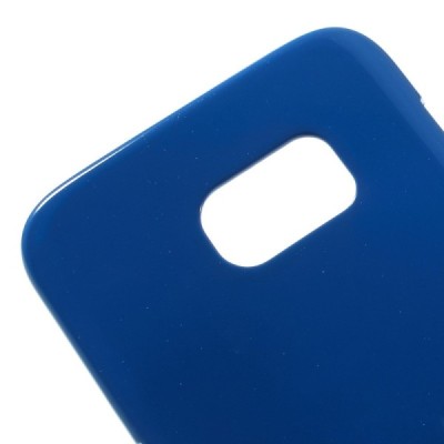 Samsung Galaxy S7 Edge (G935) Mercury tamsiai mėlynas kieto silikono tpu dėklas - nugarėlė / Priedai.lt