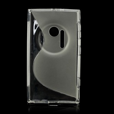 „Jelly Case“ skaidrus - matinis Nokia Lumia 1020 dėklas (dėkliukas) / Priedai.lt