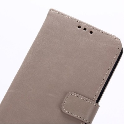 Samsung Galaxy S7 atvēramais ādas smilšains retro maciņš (maks) / Vacins.lv