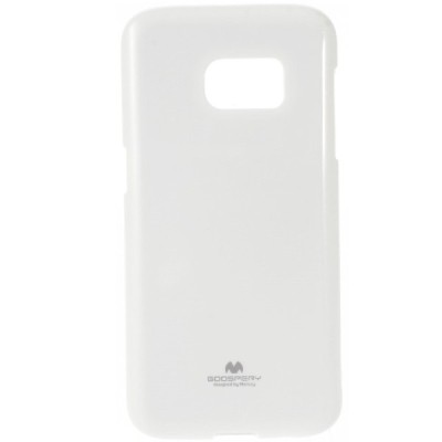 Samsung Galaxy S7 (G930) Mercury balts cieta silikona (TPU) apvalks / vacins.lv