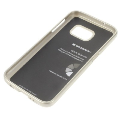 Samsung Galaxy S7 (G930) Mercury zelta cieta silikona (TPU) apvalks / vacins.lv