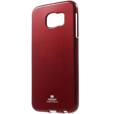 Samsung Galaxy S7 (G930) Mercury sarkans cieta silikona (TPU) apvalks / vacins.lv