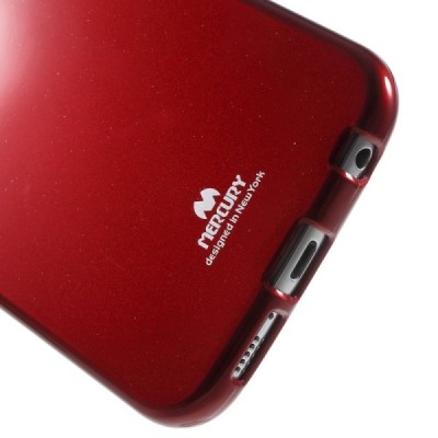 Samsung Galaxy S7 (G930) Mercury sarkans cieta silikona (TPU) apvalks / vacins.lv