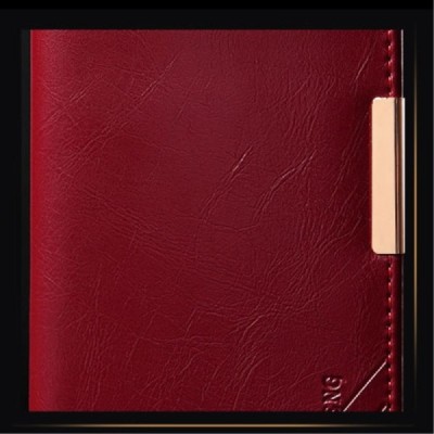 „Kalaideng“ Royale atverčiamas bordo odinis Samsung Galaxy S7 (G930) dėklas / Priedai.lt