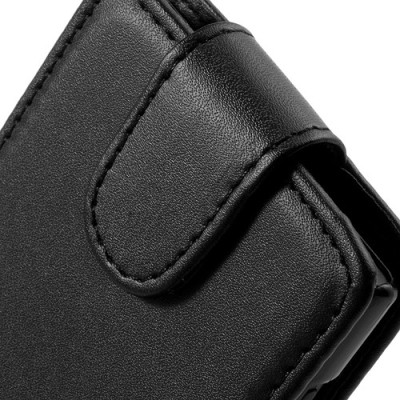 Klasikinis atverčiamas juodas Nokia Lumia 1020 dėklas (dėkliukas) / Priedai.lt