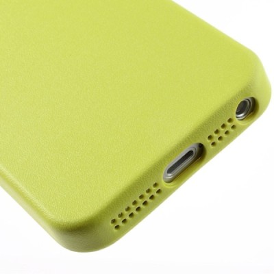 Apple iPhone SE (5, 5s) kieto silikono TPU geltonas (žalsvas) dėklas - nugarėlė / Priedai.lt