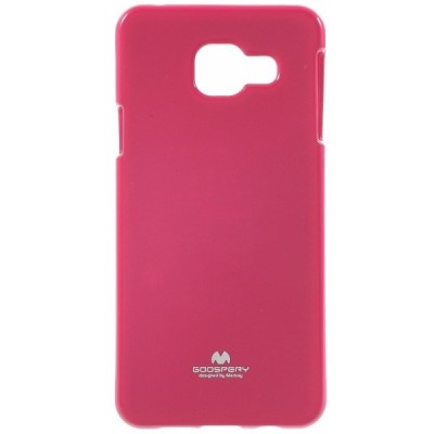 Samsung Galaxy A3 (2016) Mercury tumši rozs cieta silikona (TPU) apvalks / vacins.lv