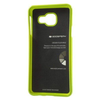Samsung Galaxy A3 (2016) Mercury zaļš cieta silikona (TPU) apvalks / Vacins.lv